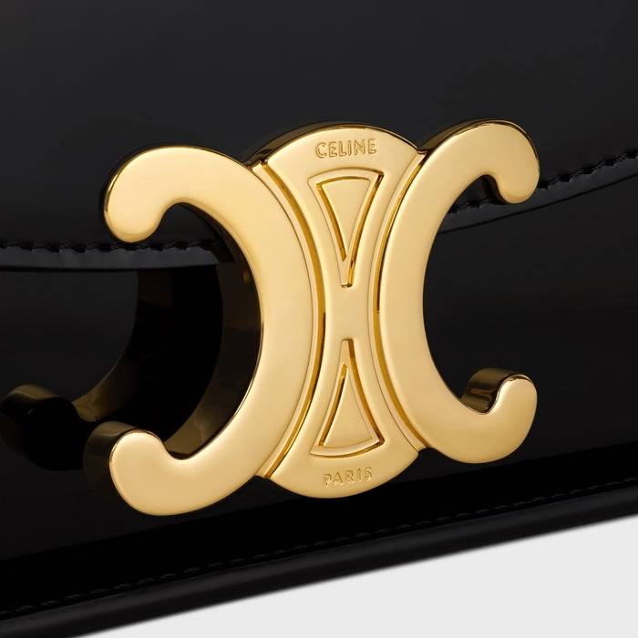 Cuero | SHOULDER BAG TERENCE in PATENT CALFSKIN