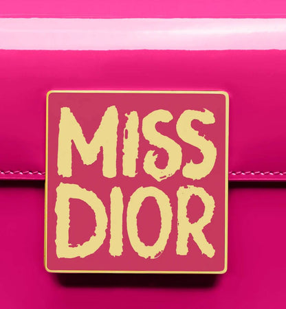 Cuero | Miss Flap Bag Fuchsia Patent Calfskin