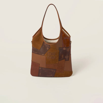Cuero | IVY leather patchwork bag
