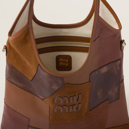 Cuero | IVY leather patchwork bag