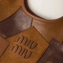 Miu Miu IVY leather patchwork bag