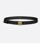 Miss Dior Graffiti Belt Black