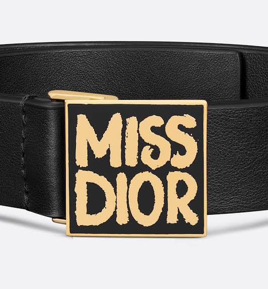 Cuero | Miss Graffiti Belt Black