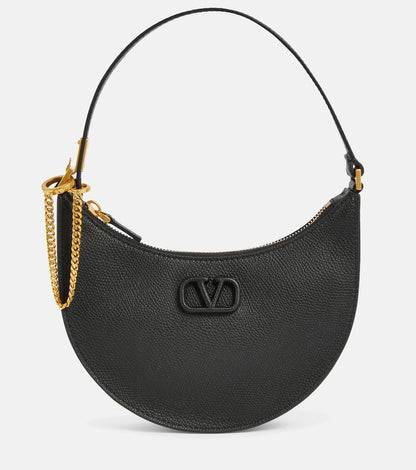 Cuero | Garavani VLogo Signature Mini leather shoulder bag