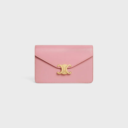Cuero | WALLET ON CHAIN MARGO IN SHINY CALFSKIN