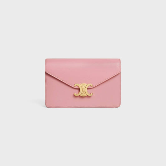 Cuero | WALLET ON CHAIN MARGO IN SHINY CALFSKIN
