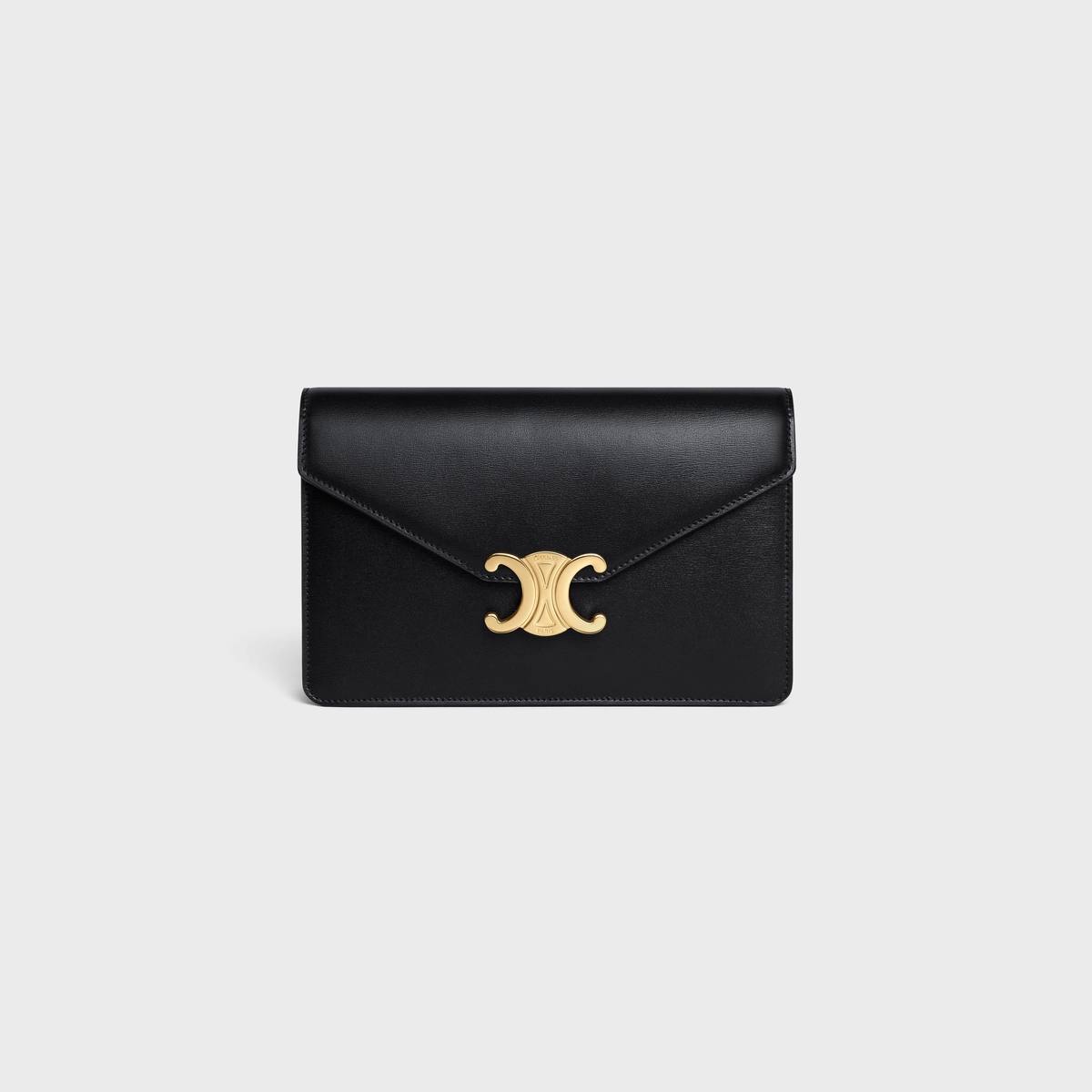 Cuero | WALLET ON CHAIN MARGO IN SHINY CALFSKIN