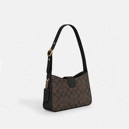 Cuero | Eliza Shoulder Bag In Signature Canvas
