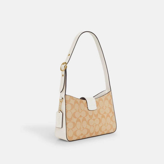 Cuero | Eliza Shoulder Bag In Signature Canvas