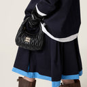 Miu miu Wander matelassé nappa leather hobo bag
