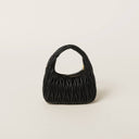 Miu miu Wander matelassé nappa leather hobo bag