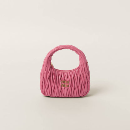 Cuero | Wander matelassé nappa leather hobo bag