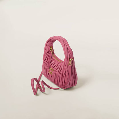 Cuero | Wander matelassé nappa leather hobo bag