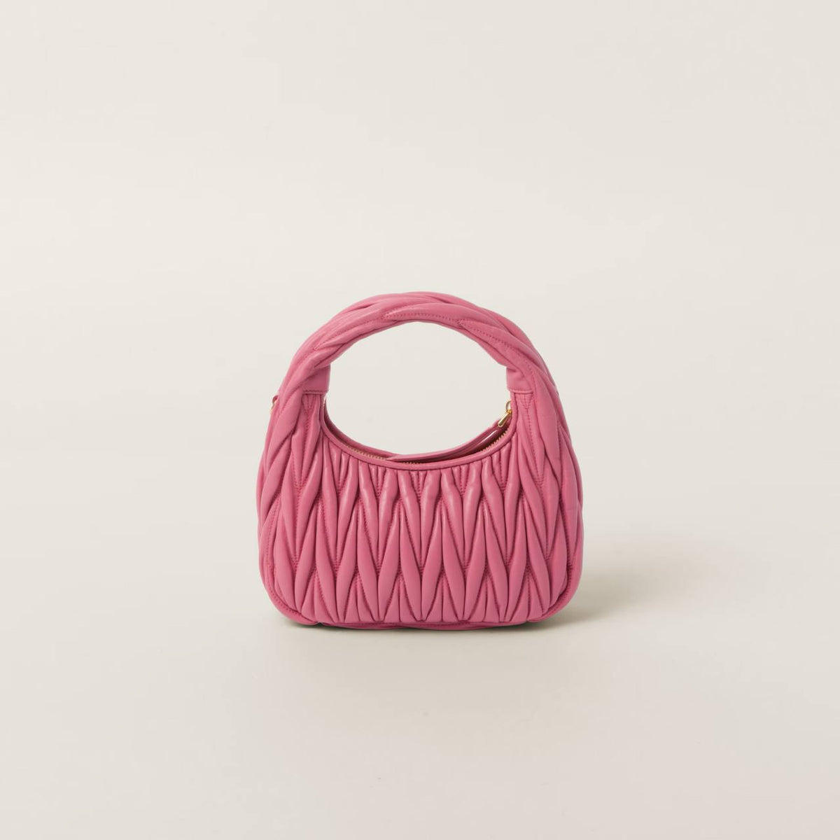 Cuero | Wander matelassé nappa leather hobo bag
