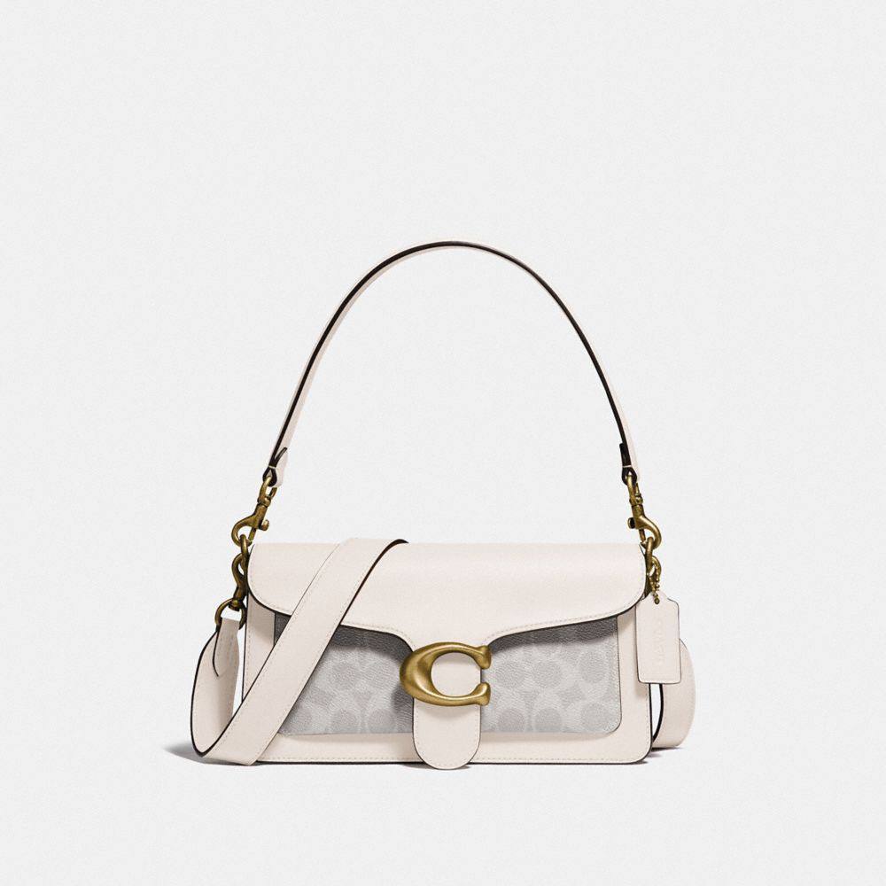 Cuero | TABBY SHOULDER BAG 26 IN SIGNATURE CANVAS