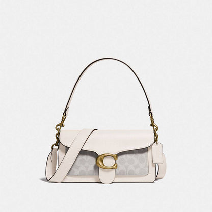 Cuero | TABBY SHOULDER BAG 26 IN SIGNATURE CANVAS