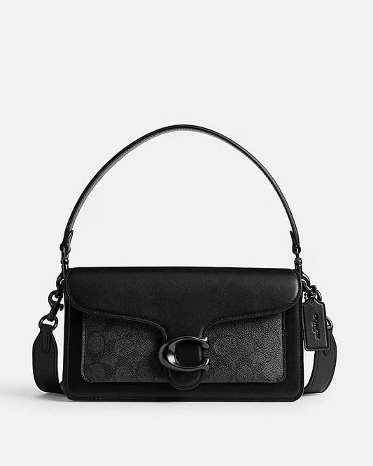 Cuero | TABBY SHOULDER BAG 26 IN SIGNATURE CANVAS