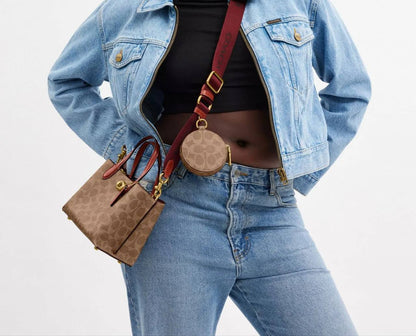 Cuero | Willow Tote Bag 18 In Signature Canvas