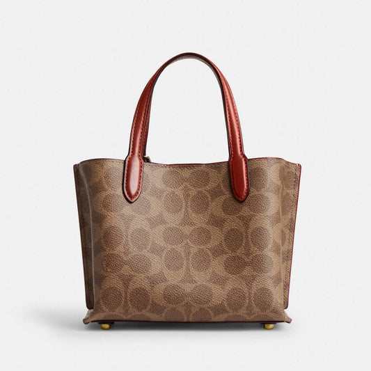 Cuero | Willow Tote Bag 18 In Signature Canvas
