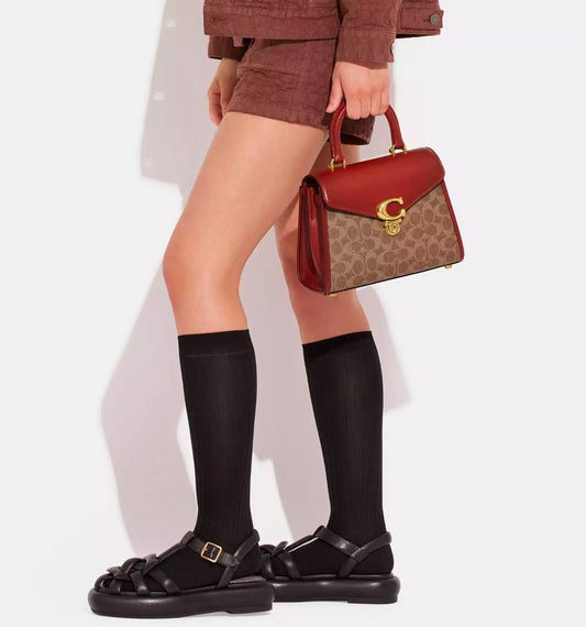 Cuero | Sammy Top Handle Bag In Signature Canvas