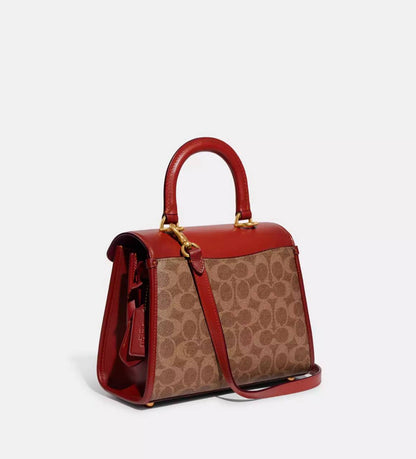 Cuero | Sammy Top Handle Bag In Signature Canvas