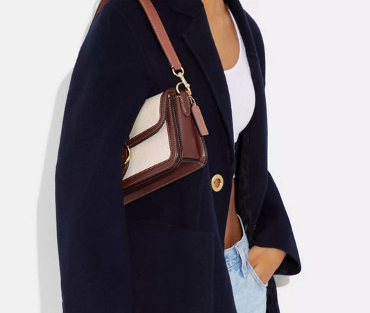 Cuero | Morgan Shoulder Bag In Canvas