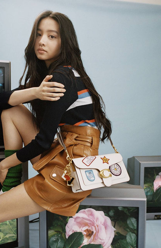 Cuero | X KOKI JAPAN LIMITED EDITION TABBY SHOULDER BAG CHALK