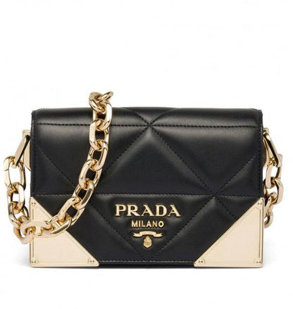 Cuero | Quilted nappa leather shoulder bag