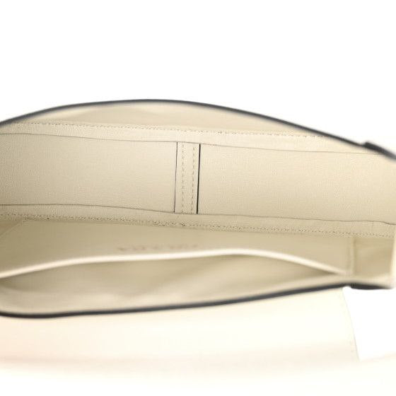 Cuero | White Brushed Leather Shoulder Bag