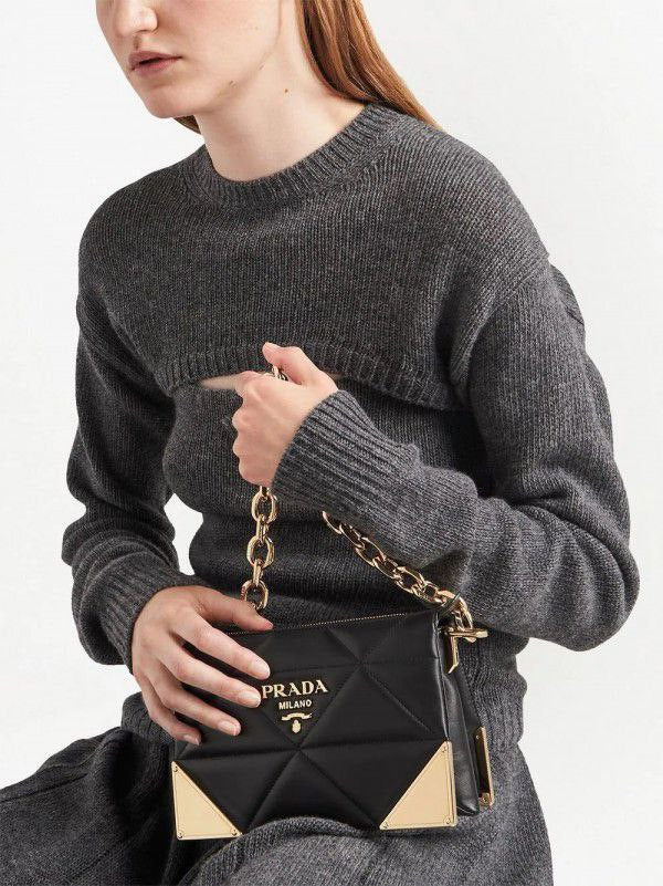 Cuero | Quilted nappa leather shoulder bag