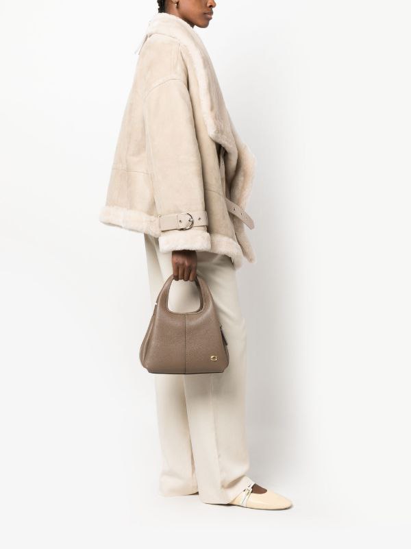 Cuero | Lana 23 small leather Grap Bag