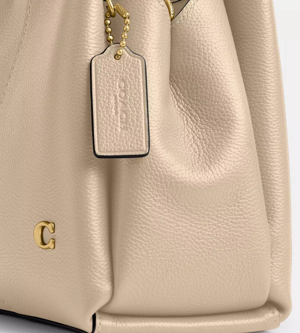 Cuero | Lana 23 small leather Grap Bag