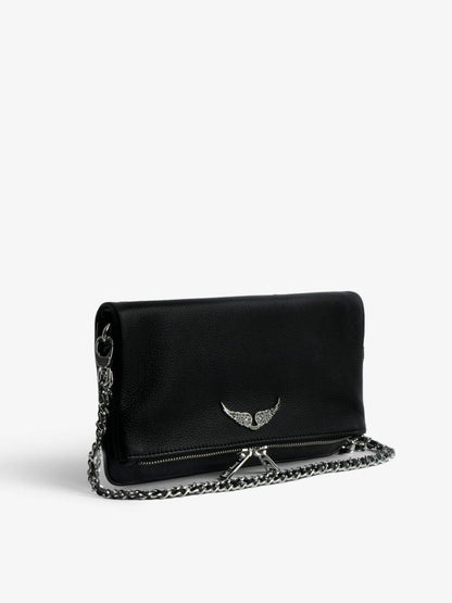 Cuero | Zadig & Voltaire Rock Studs embellished clutch