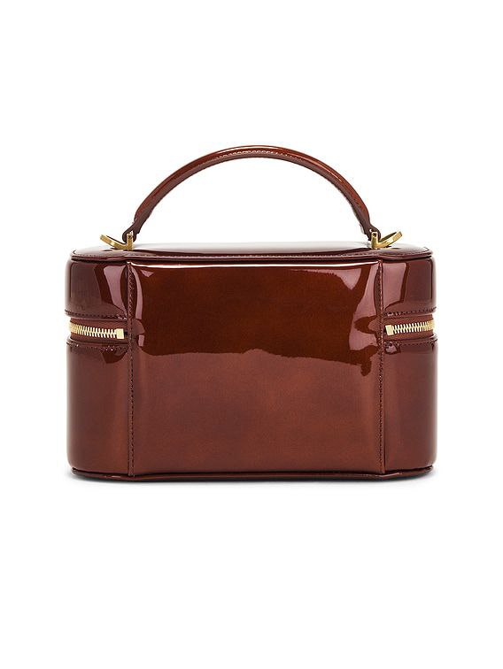 Cuero | Gaby Vanity Bag in Patent Leather