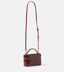 SAINT LAURENT Gaby Vanity Bag in Patent Leather