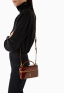 SAINT LAURENT Gaby Vanity Bag in Patent Leather