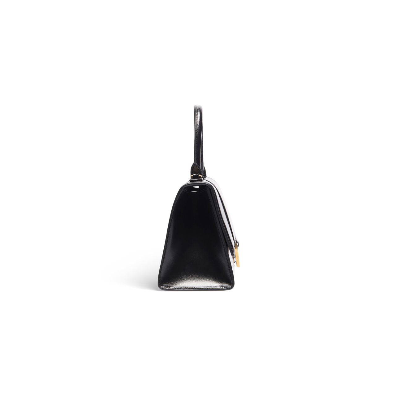 Cuero | Hourglass Small Handbag Box in Black