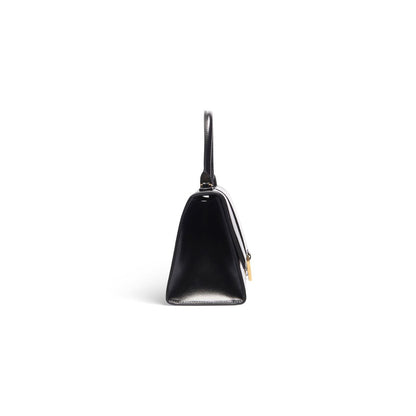 Cuero | Hourglass Small Handbag Box in Black