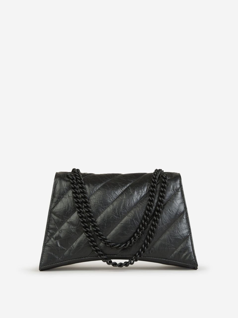Cuero | Medium Crush Quilted Leather Shoulder Bag