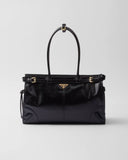 Prada Bonnie Large Leather Handbag