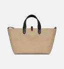 Dior Medium Toujours Bag Beige and Black Graffiti Printed