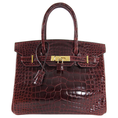 Cuero | Bordeaux Alligator Birkin