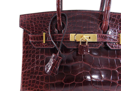 Cuero | Bordeaux Alligator Birkin
