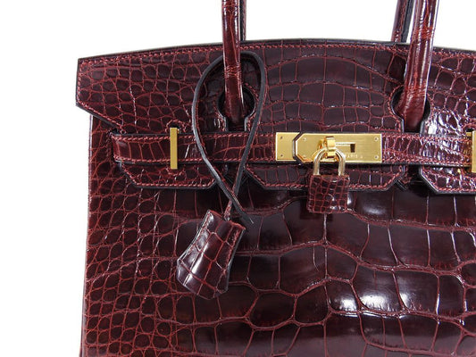 Cuero | Bordeaux Alligator Birkin