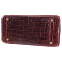 Hermes Bordeaux Alligator Birkin