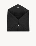 CASSANDRE LARGE ENVELOPE POUCH IN NYLON BLACK