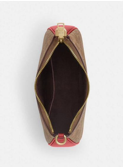 Cuero | Teri Shoulder Bag In Signature Canvas With Stripe