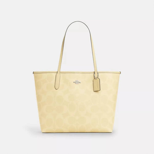 Cuero | City Tote Bag In Signature Canvas