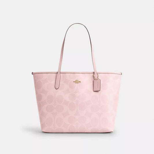 Cuero | City Tote Bag In Signature Canvas