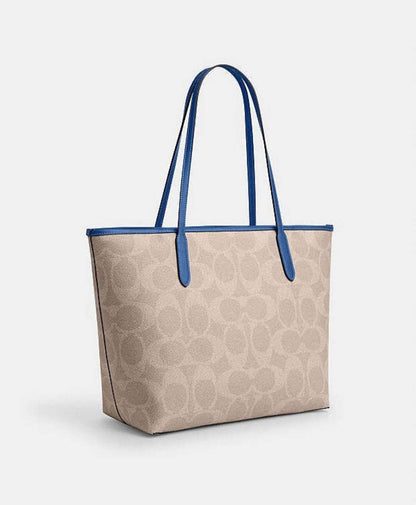 Cuero | City Tote Bag In Signature Canvas